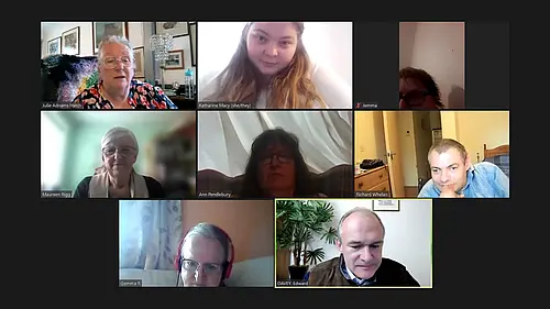 LDDA zoom exec with Ed